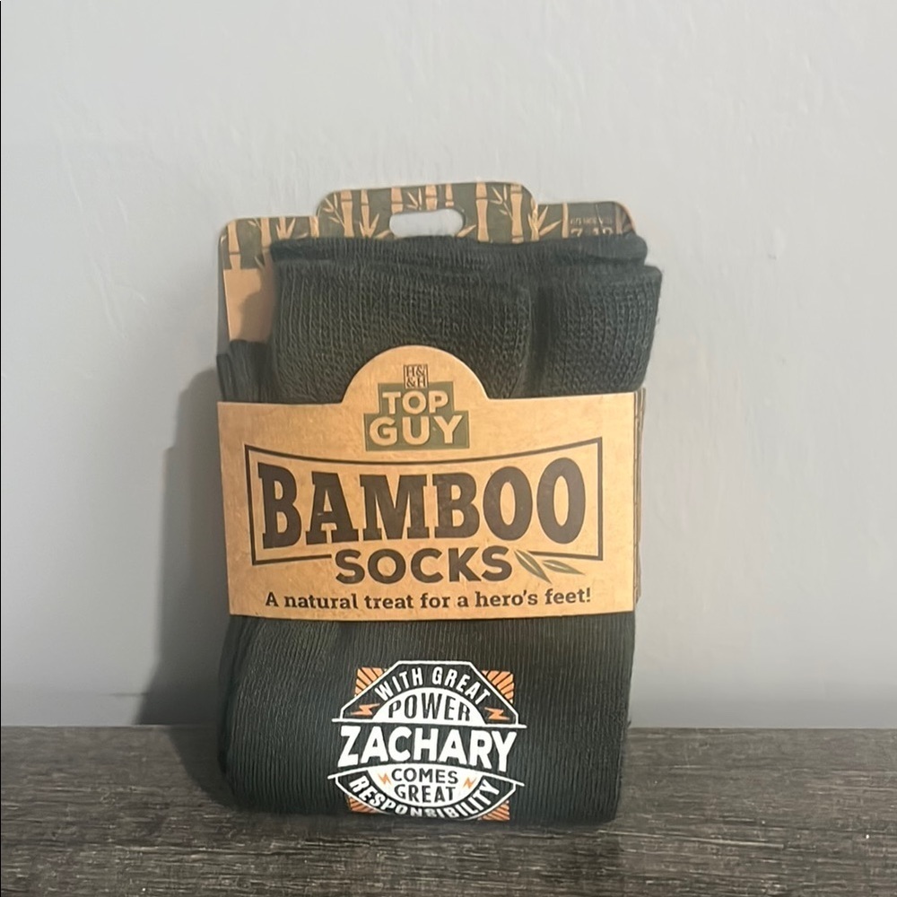 BAMBOO Black Casual Socks Eco-Friendly Comfort